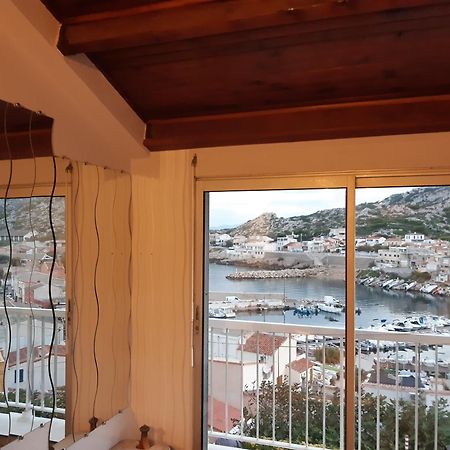 Cabanon Vue Mer Et Calanques Les Goudes Marseille Exteriör bild