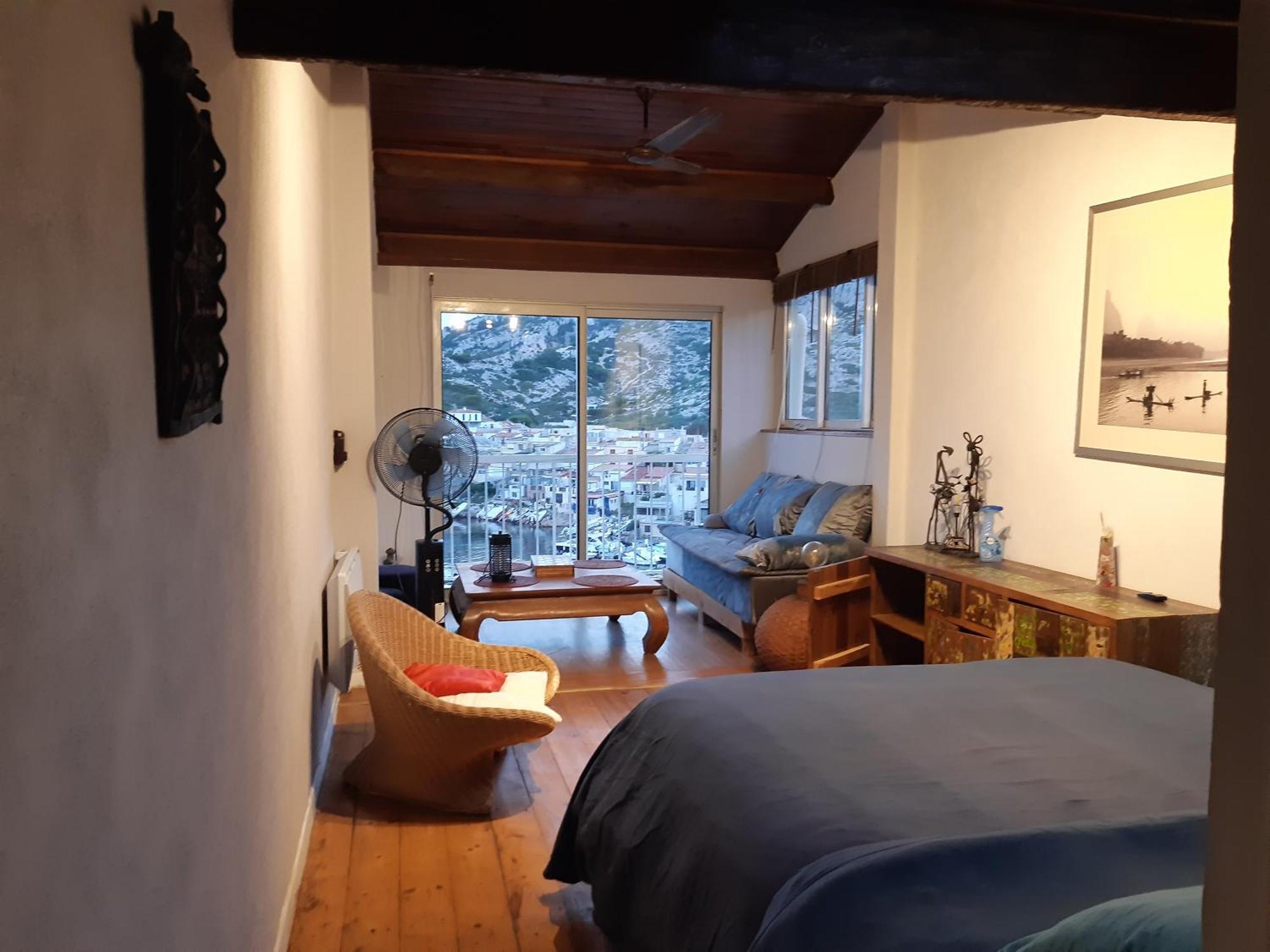 Cabanon Vue Mer Et Calanques Les Goudes Marseille Exteriör bild